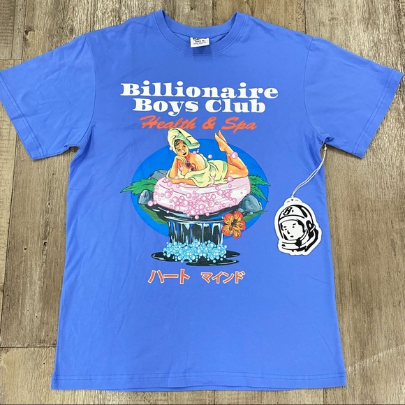 Billionaire Boys Club Other - (K) Billionaire Boys Club Blue Health & Spa Tee